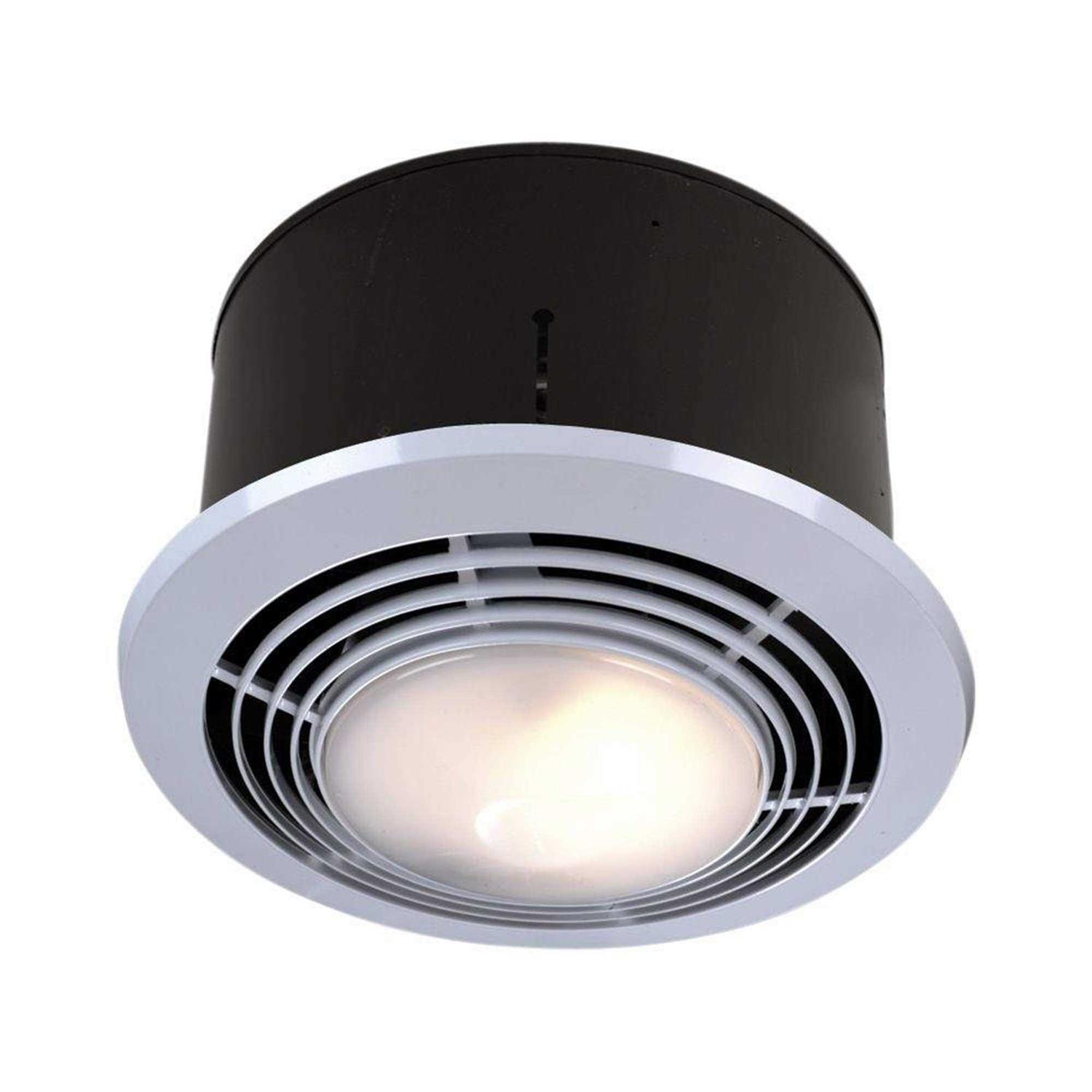 NuTone Bathroom Heater Fan Light 1500W 70 CFM - 9093WH