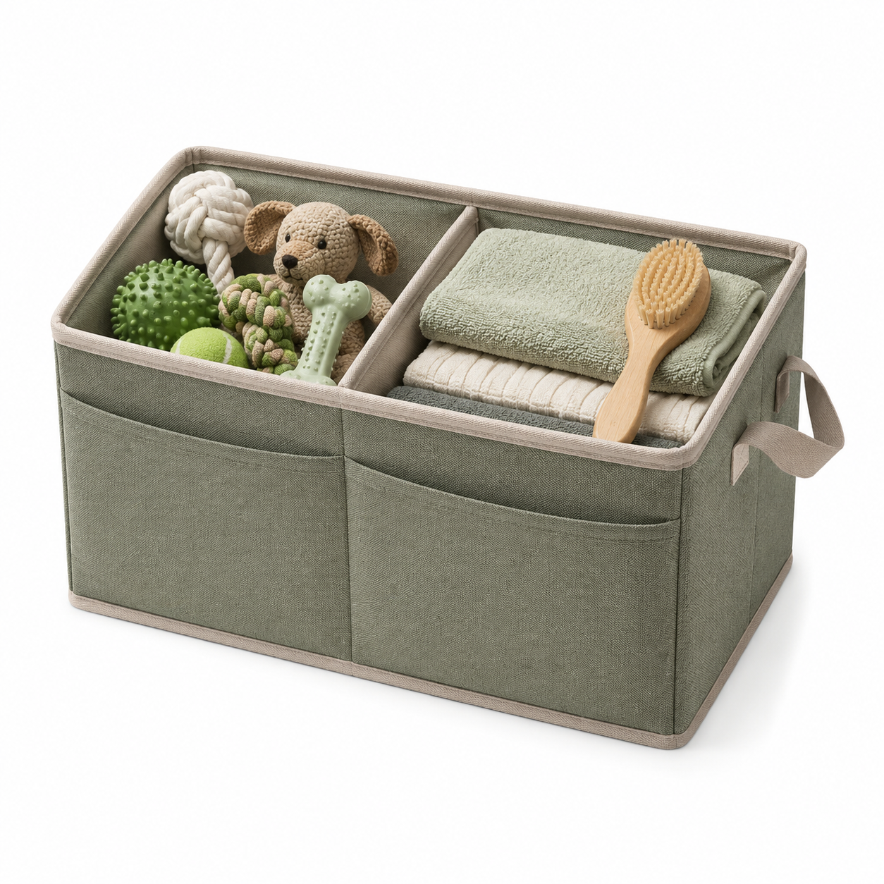 SageSort Divided Pet Supply Organizer