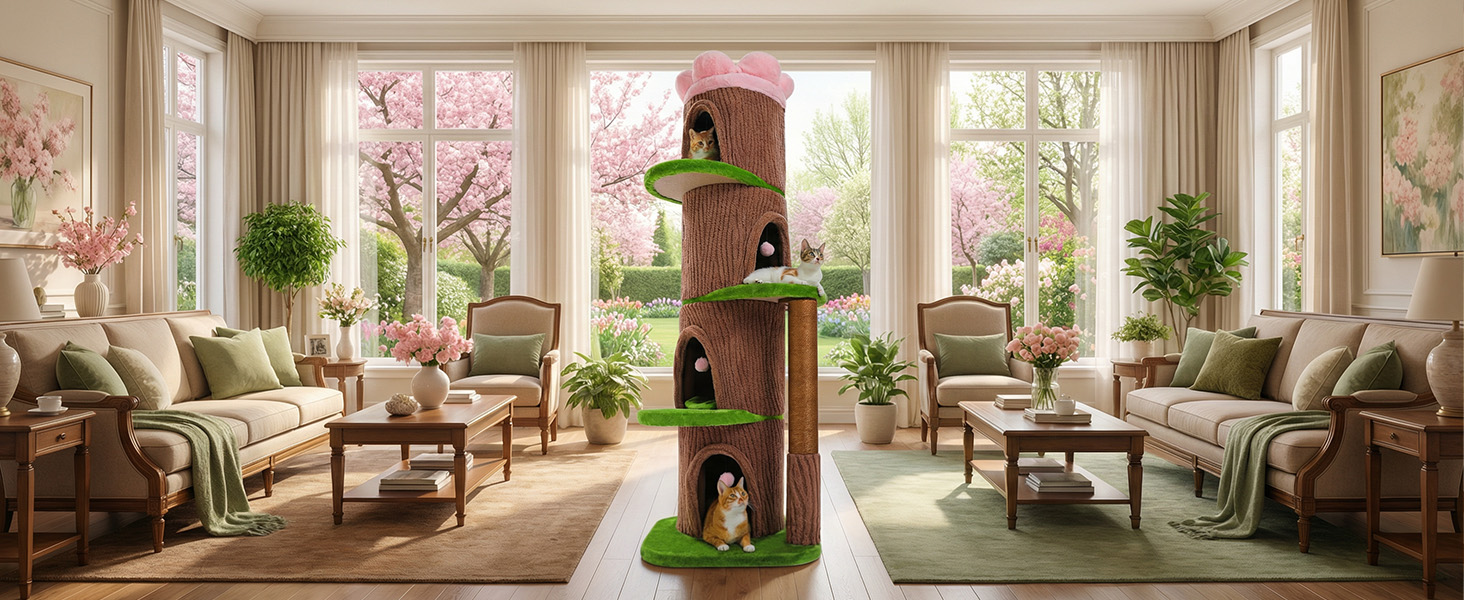 MUTTROS Realistic Tree-Trunk Design: Inspired by outdoor tree trunks