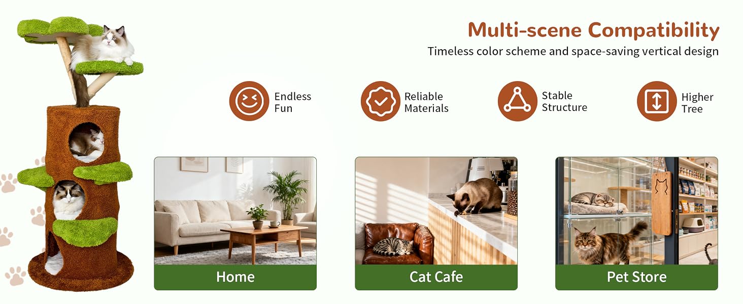 sturdy cat tree for large cats