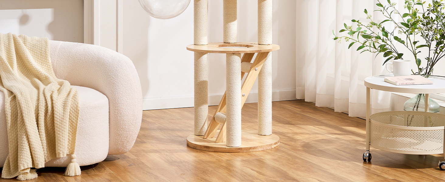 Multi-functional Fun Cat Tree with Caves