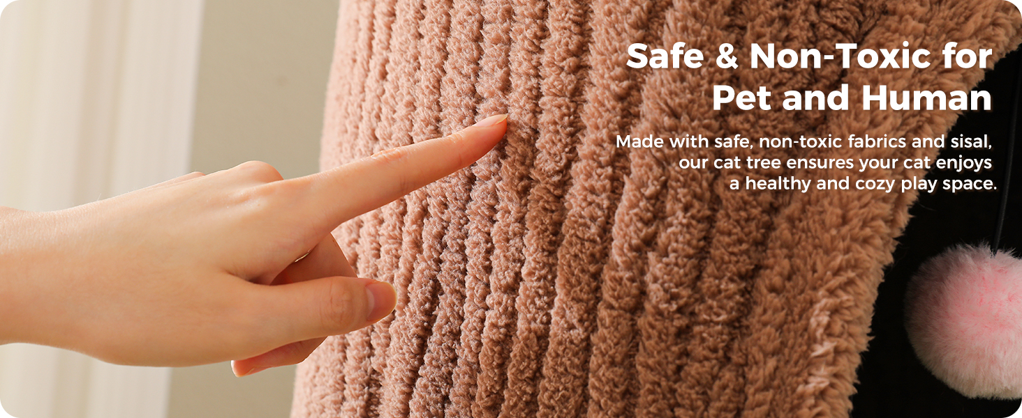 MUTTROS safe &amp; non-toxic fabrics and sisal, healthy cozy play space, pet and human friendly