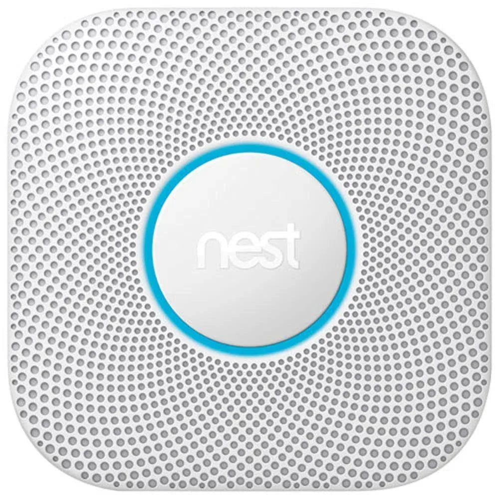 Google Nest Protect 2nd Gen Wired Smoke & CO Alarm With Voice Alerts And Phone Notifications