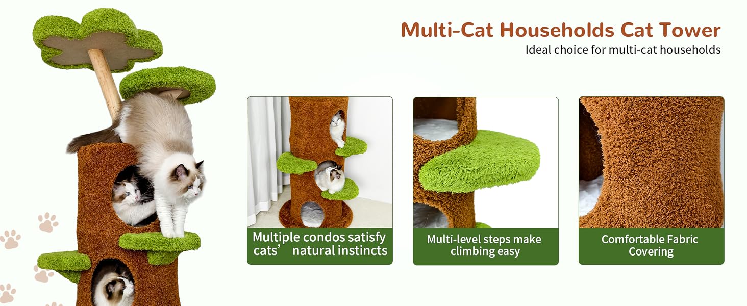 cat tree tower large adult cats